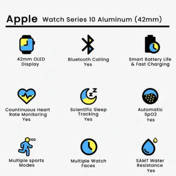 Apple Watch Series 10 Aluminum (42mm)