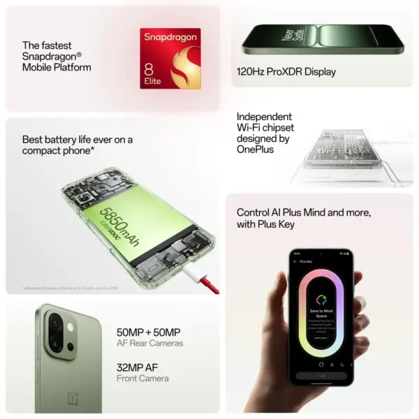 OnePlus 13s (Black Velvet, 12GB RAM, 512GB Storage)