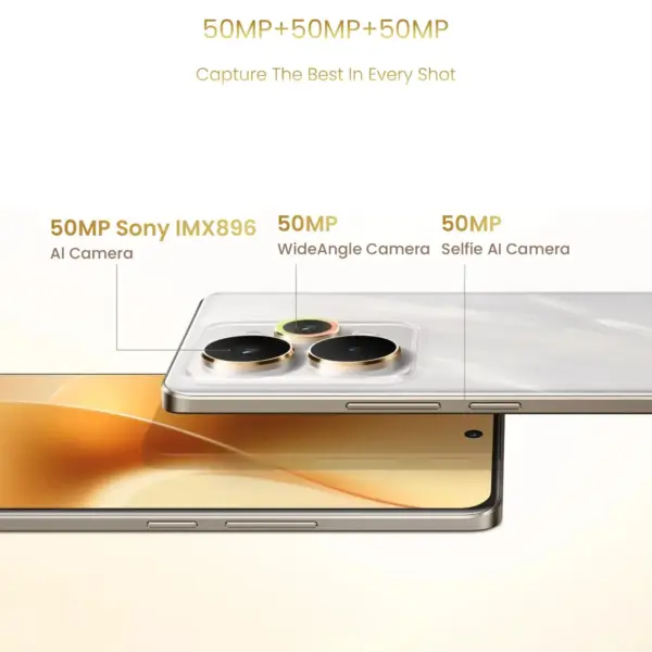 Realme 15 Pro 5G (12GB, 512GB, Flowing Silver)