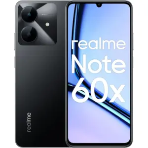 Realme Note 60x (4GB, 128GB, Marble Black)